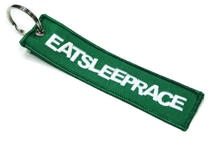 Eat Sleep Race Keychain 619 Item Image