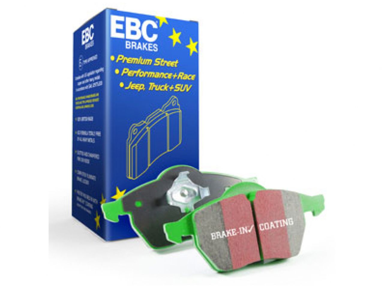 EBC Greenstuff Front Brake Pads 14+ Mini Hardtop 2.0 Turbo Cooper S