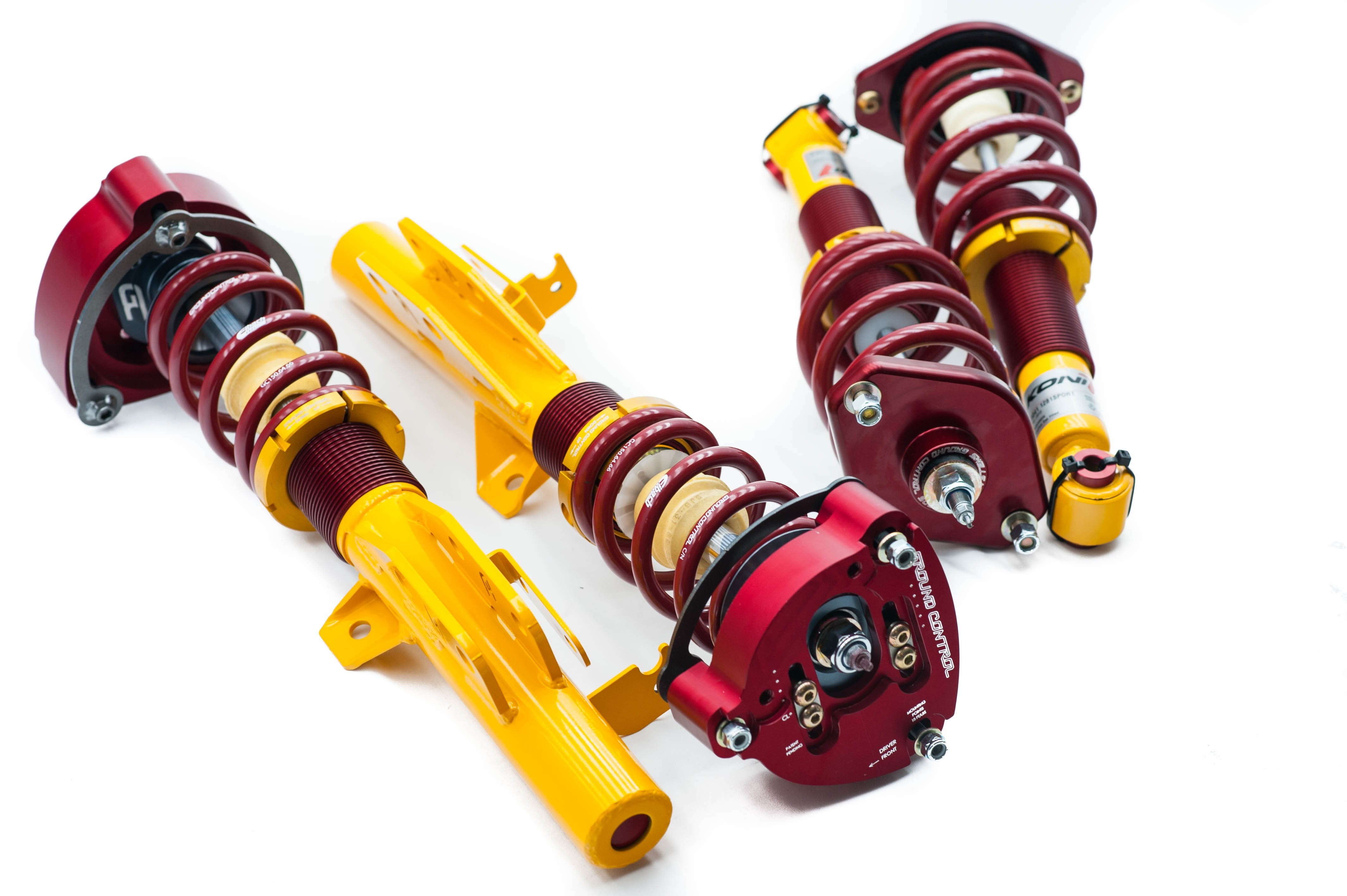 Ground Control 2013 - Current Subaru BRZ / Scion FR-S Complete Coilover Suspension Kit