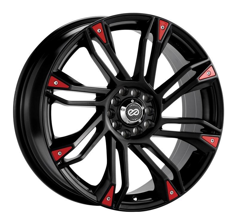 Enkei GW8 Wheel Black 17x7 +42 4x100/108 448-770-1142BK