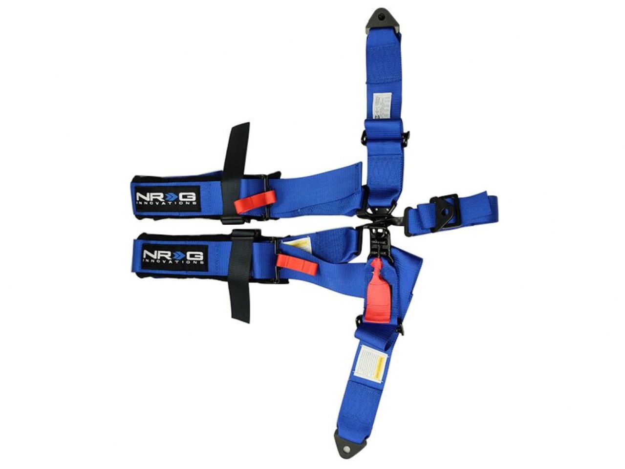 NRG 5PT 3in. Seat Belt Harness / Latch Link - Blue