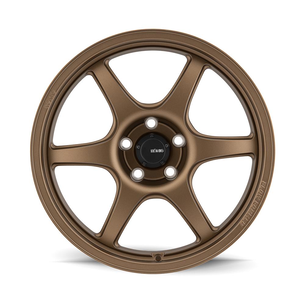 Konig Hexaform Wheel Matte Bronze 15x7.5 +35 4X100