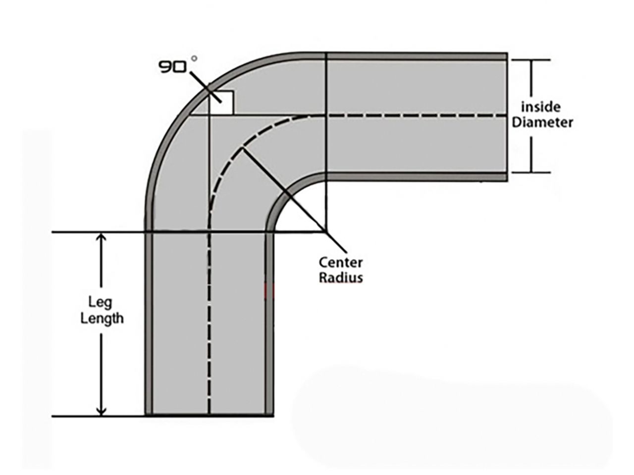HPS 2-1/4" - 3" ID, Silicone 90 Degree Elbow Reducer Hose, High Temp 4-ply Reinforced, Blue, 57mm - 76mm ID