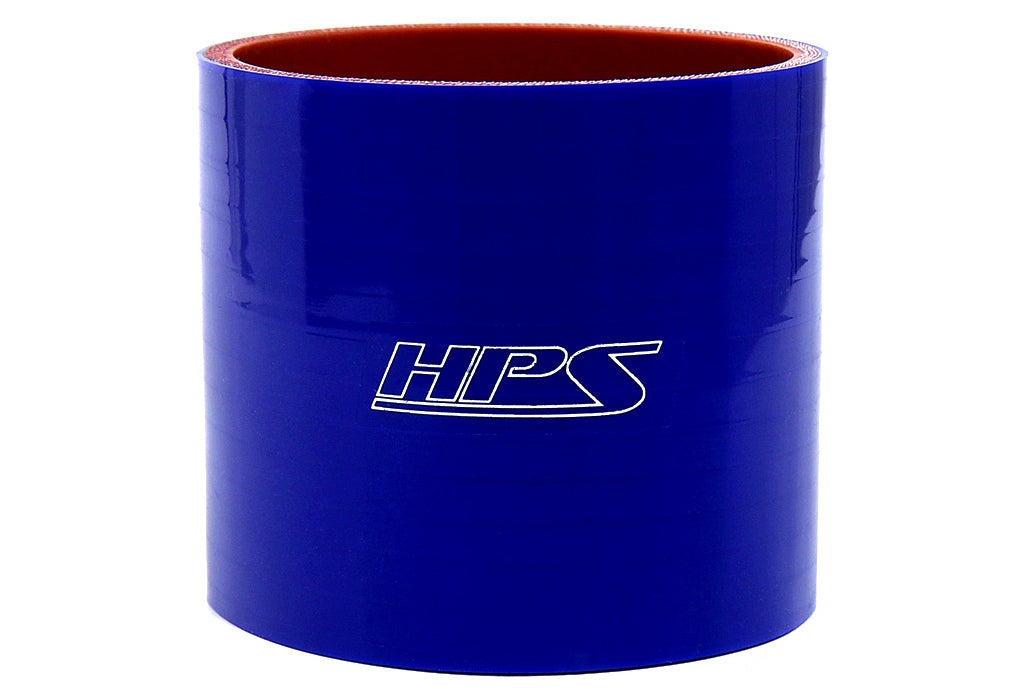 HPS Performance Products HPS 3" (76mm) Silicone Straight Coupler Hose, High Temperature 4-ply Reinforced