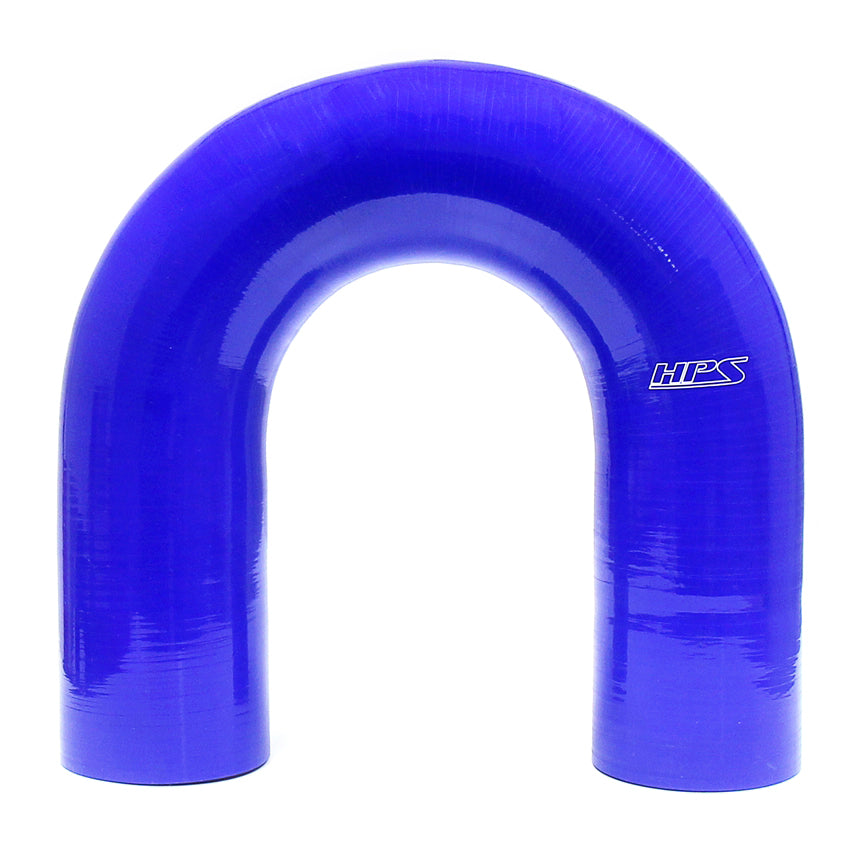 HPS Performance Products HPS 2-1/2" Silicone 180 Degree U Bend Elbow Coupler Hose, High Temp 4-ply Reinforced (63mm ID)