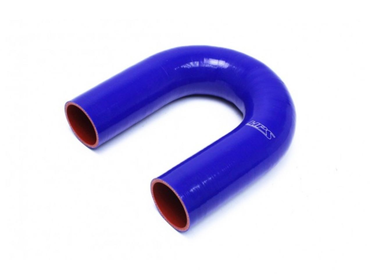 HPS 2" ID, Silicone 180 Degree U Bend Elbow Coupler Hose, High Temp 4-ply Reinforced, Blue, 51mm ID