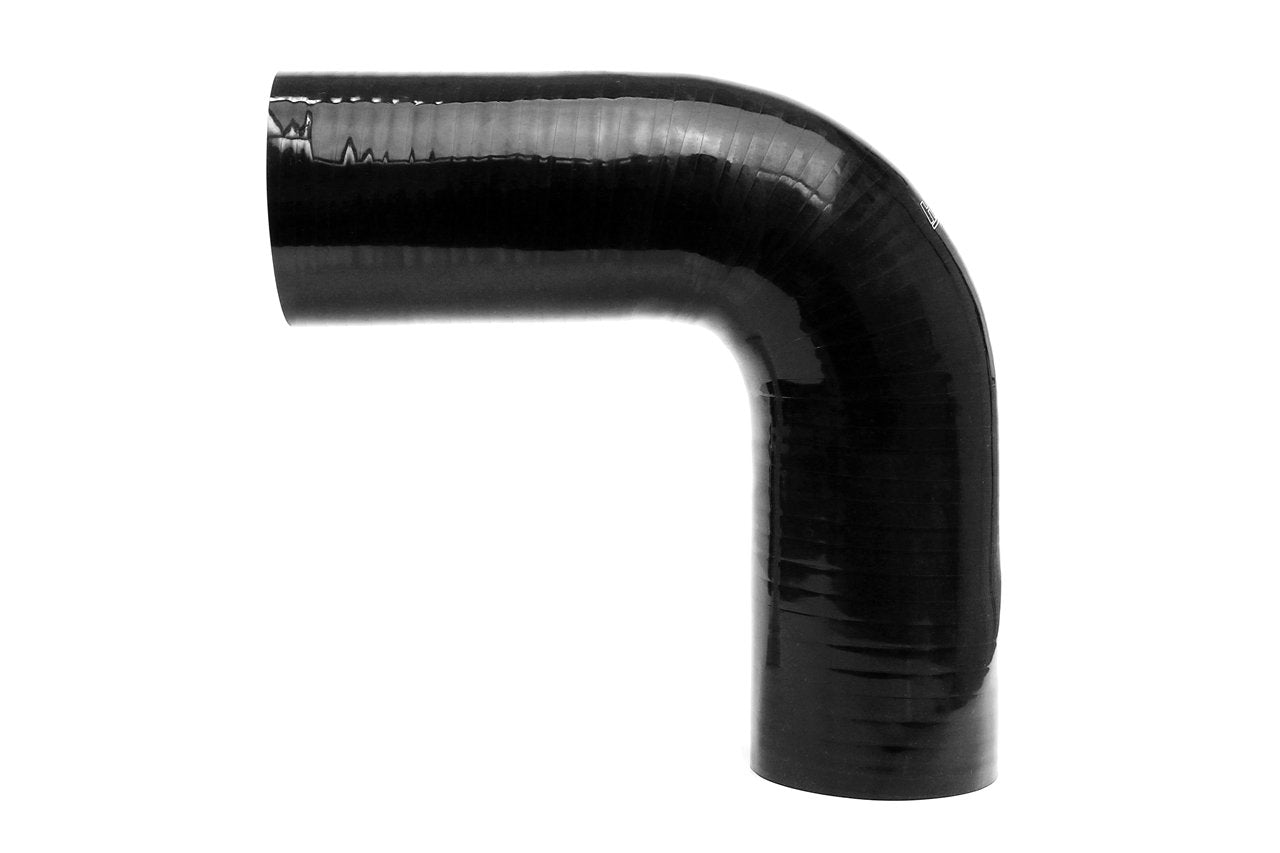 HPS 5/8" (16mm) Silicone 90 Degree Elbow Coupler Hose, High Temperature 4-ply Reinforced, Black or Blue