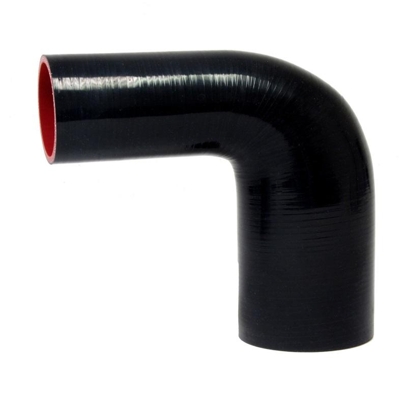 HPS Performance Products HPS 1-3/16" - 1-7/8" ID, Silicone 90 Degree Elbow Reducer Hose, High Temp 4-ply Reinforced (30mm - 48mm)