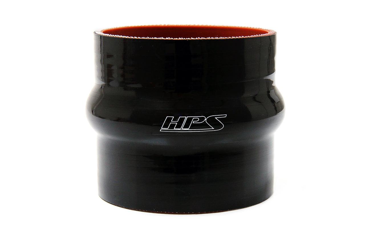 HPS Performance Products HPS High Temp Reinforced Silicone Single Hump Coupler Hose, Max. Temperature 350F, Black