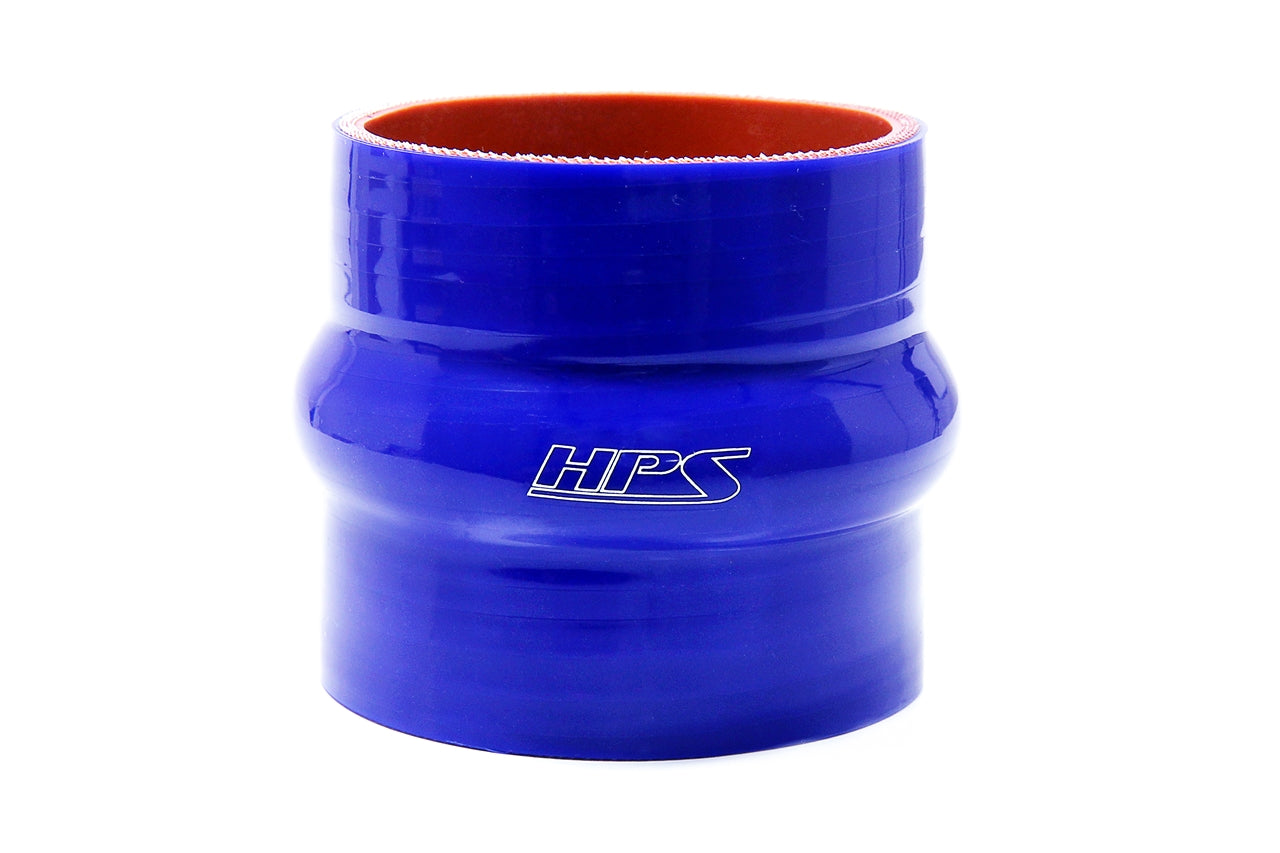 HPS Performance Products HPS High Temp Reinforced Silicone Single Hump Coupler Hose, Max. Temperature 350F, Blue