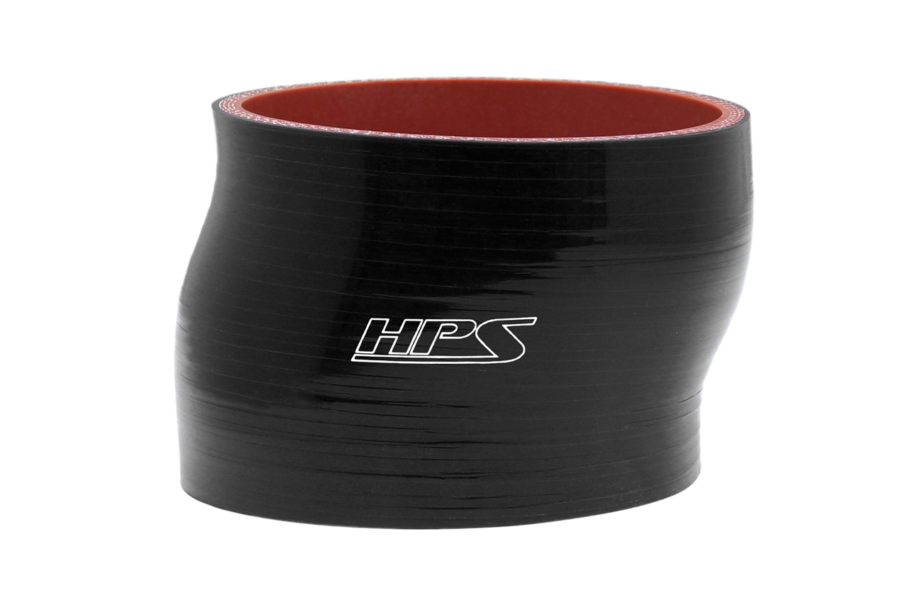 HPS 3-1/2" Silicone Offset Straight Coupler Hose, High Temp 4-ply Reinforced
