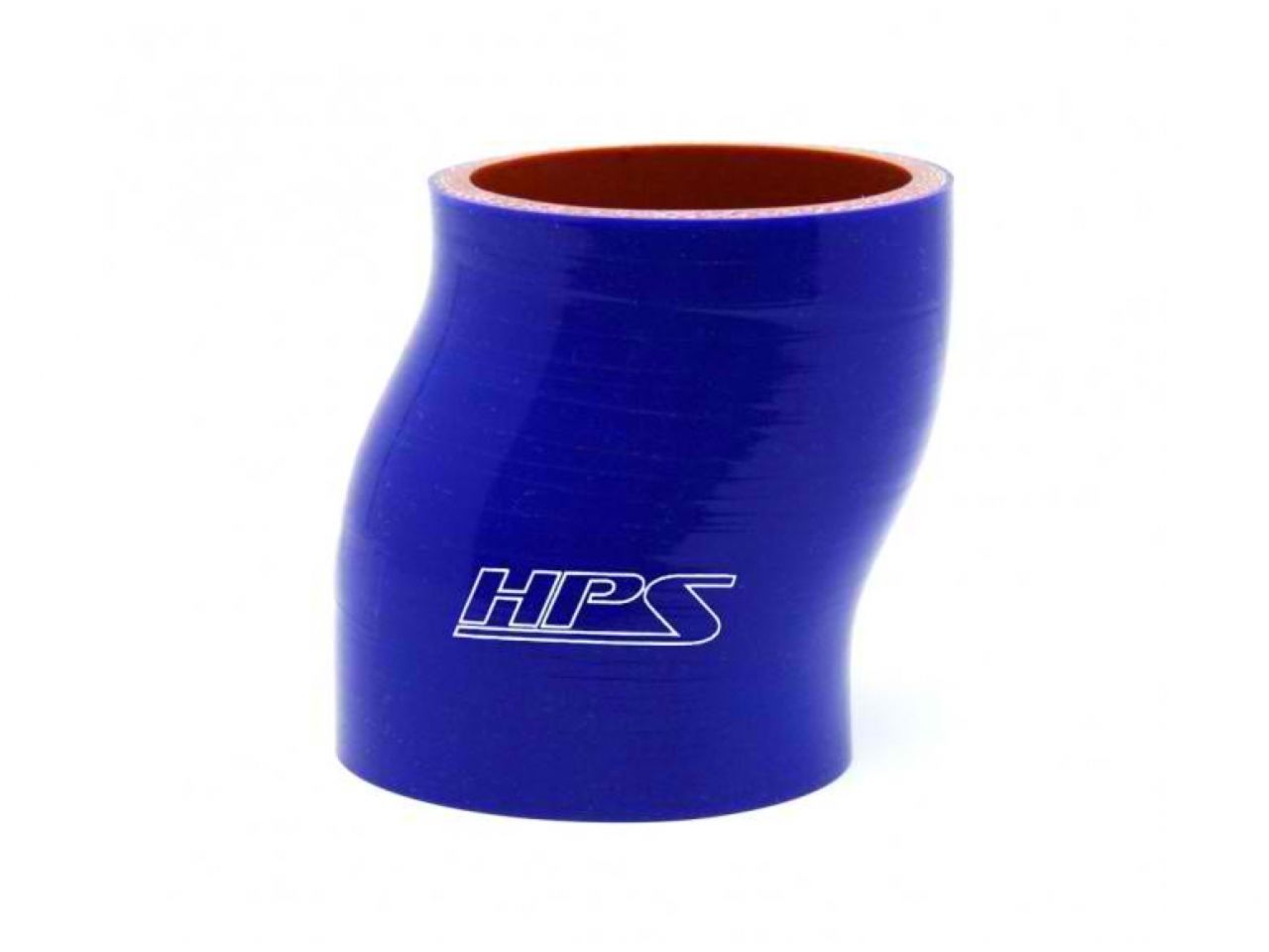 HPS 2-1/4" ID, 3" Length, Silicone Offset Straight Coupler Hose, High Temp 4-ply Reinforced, 57mm ID, Blue