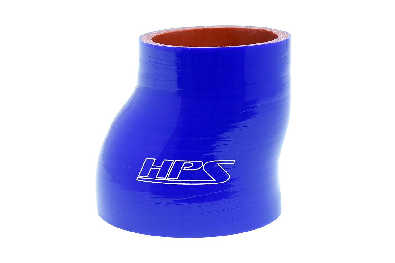 HPS 3" - 3-1/2" Silicone Offset Reducer Coupler Hose, High Temperature 4-ply Reinforced