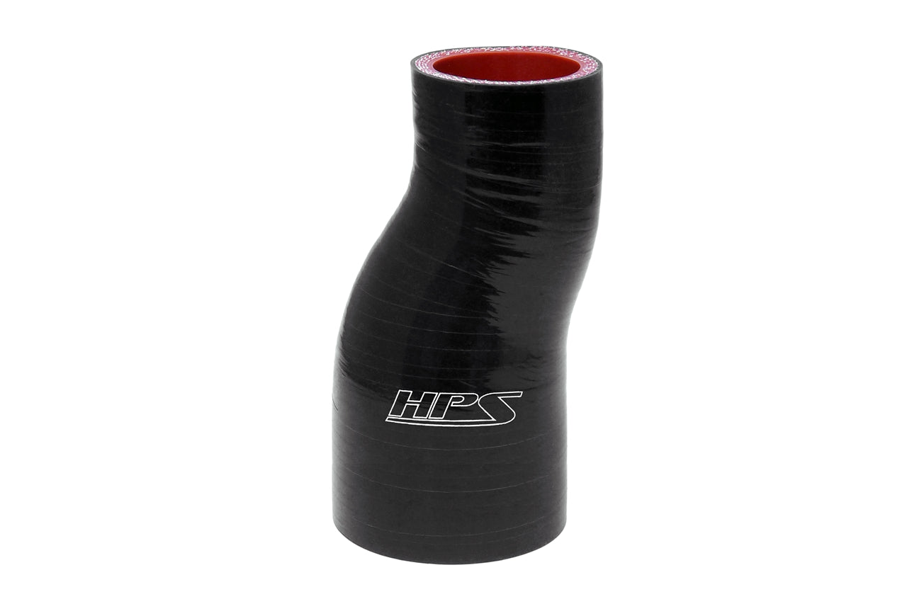 HPS Performance Products HPS 2" - 2-1/2" Silicone Offset Reducer Coupler Hose, High Temperature 4-ply Reinforced