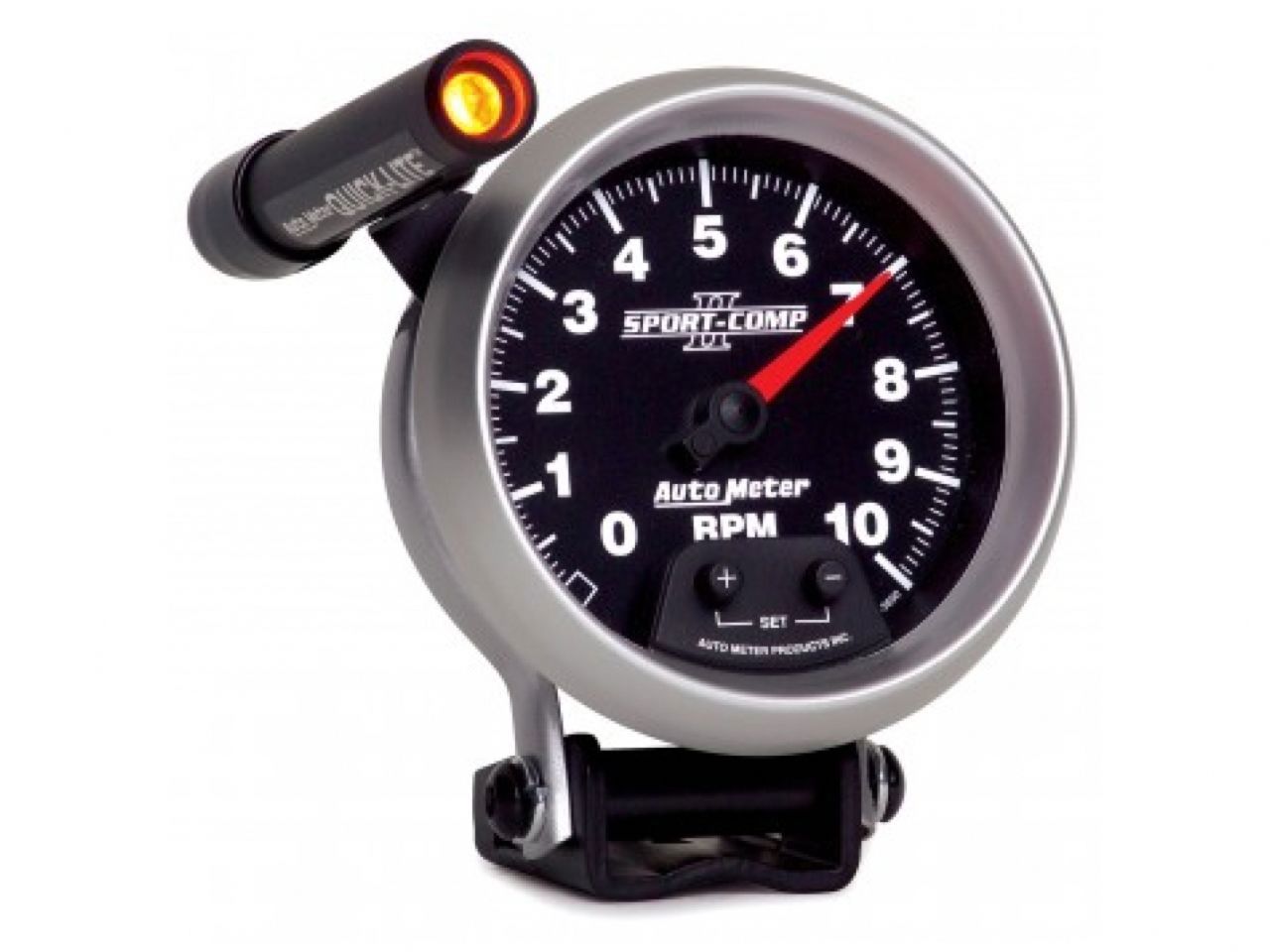 Autometer 3-3/4" Pedestal Tachometer, 0-10,000 Rpm, Sport-Comp II