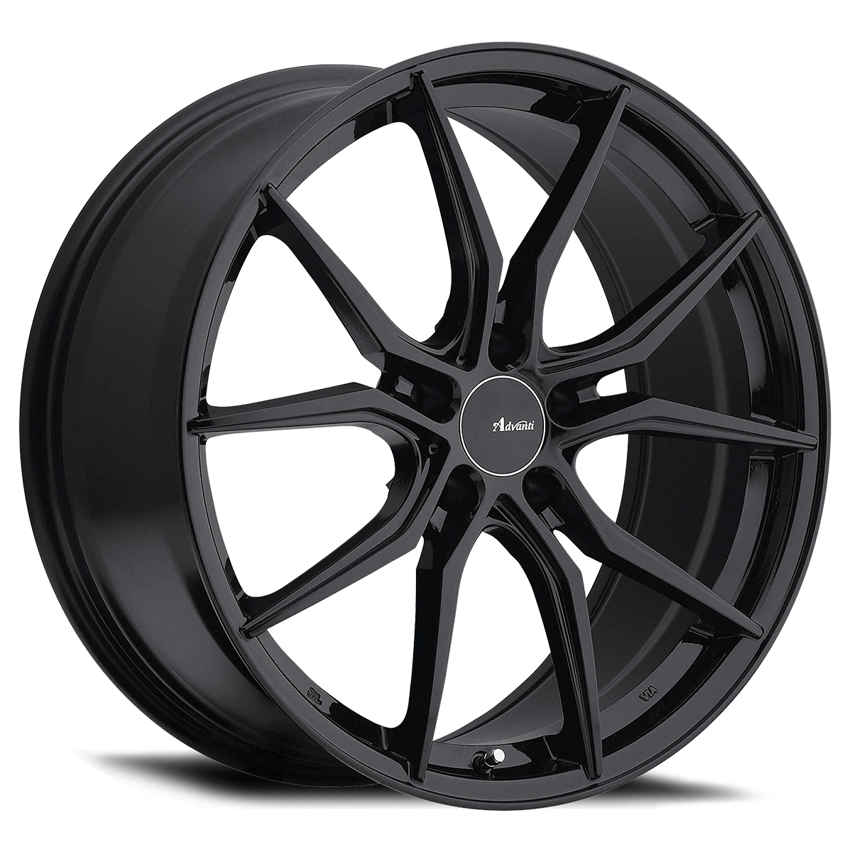 Advanti Racing Hyrbis Wheel Machine Face Silver 19x8.5 +35 5x114.3
