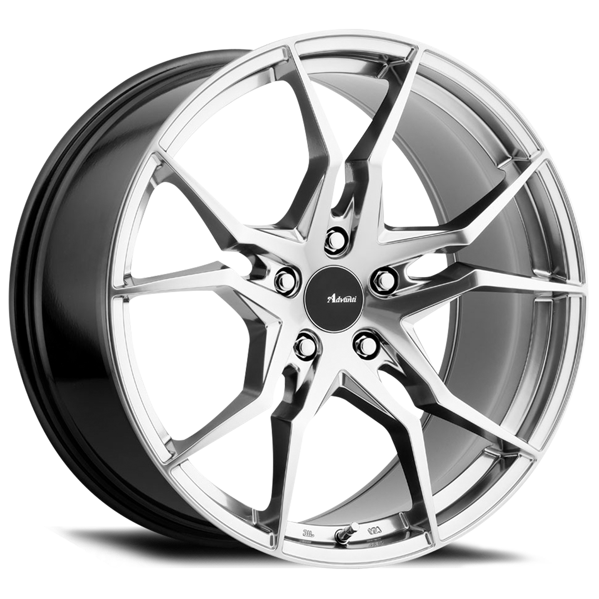 Advanti Racing Hydra Wheel Titanium 18x9.5 +45 5x112