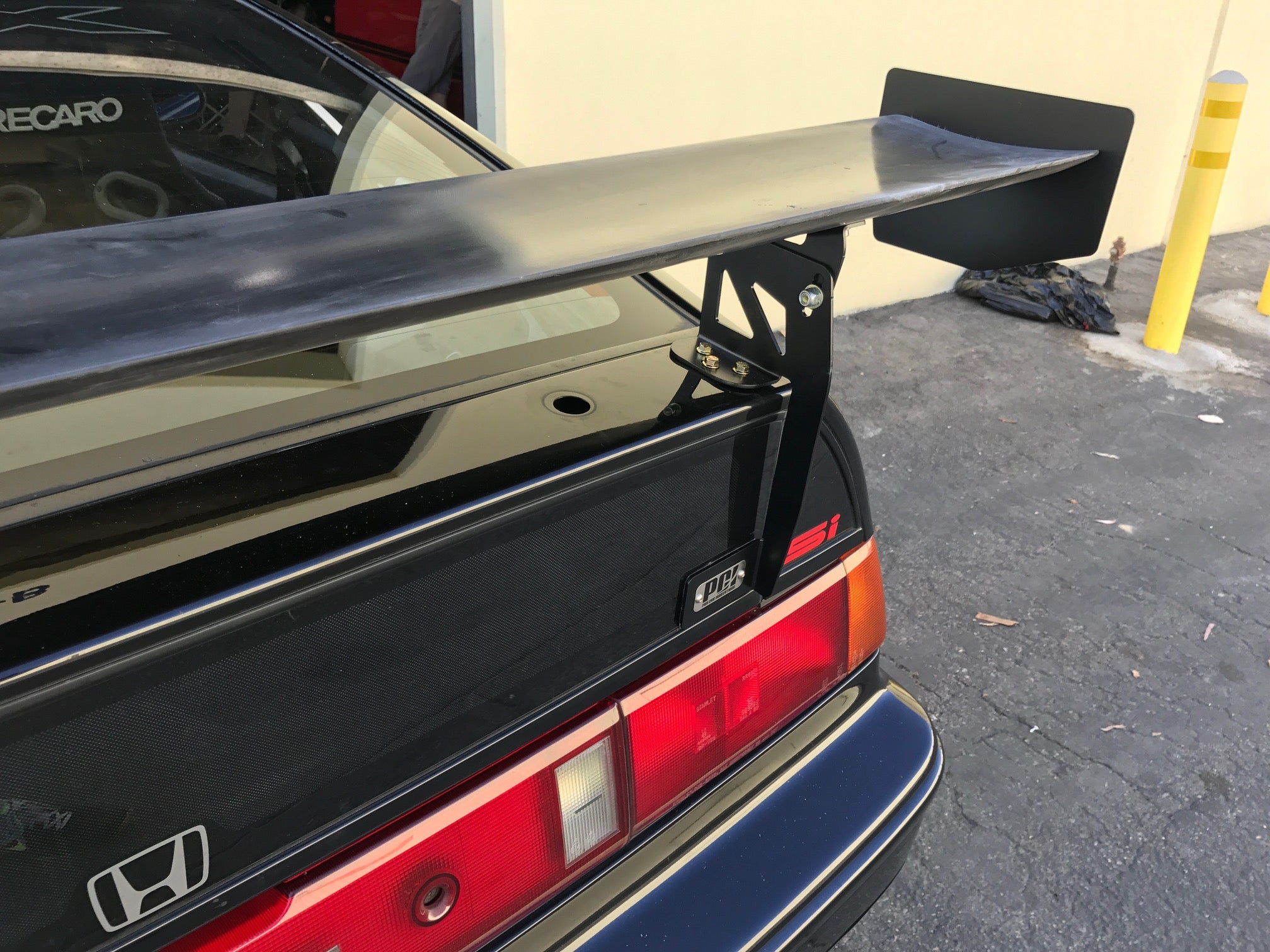 Pro Car Innovations 88-91 Honda CRX Hatch Mount Wing Brackets