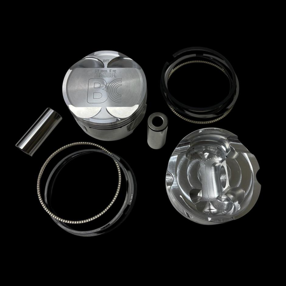 Brian Crower <b>BME9051</b> - Polaris XP Turbo (16-up) BME Shelf Pistons w/All Hardware - 93mm x 9.5:1