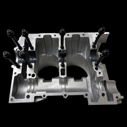 Brian Crower Polaris XPTurbo Crankcase w/Linebore, Shuffle Pin, ARP main studs and King mains BC4910 *Discontinued