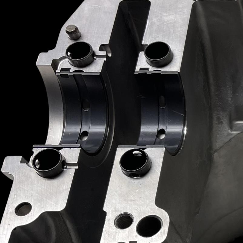 Brian Crower <b>BC4910</b> - Polaris XPTurbo Crankcase w/Linebore, Shuffle Pin, ARP main studs and King mains