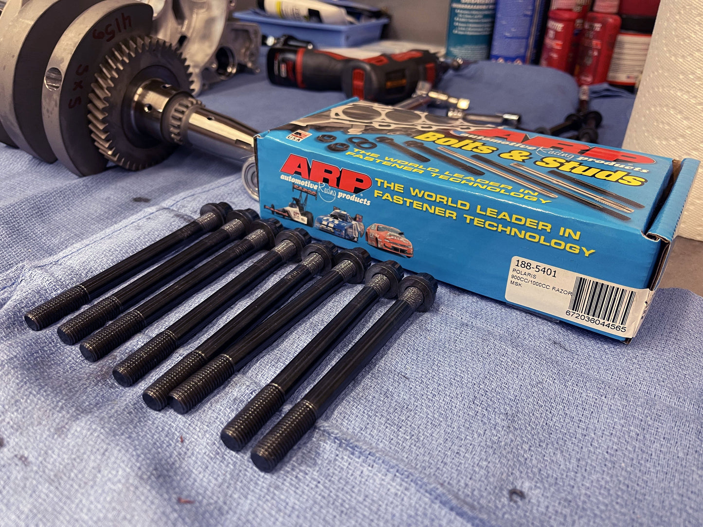 Brian Crower Polaris XP1000/XPTurbo Linebore, Shuffle Pin, King Bearings, ARP Main Studs TPR050 *Discontinued