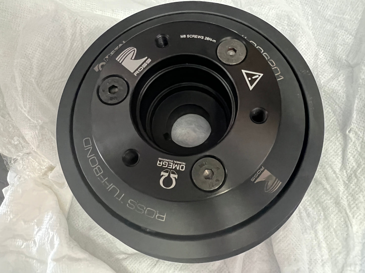 ROSS TUFFBOND METAL JACKET HARMONIC BALANCER FOR NISSAN R33 RB25