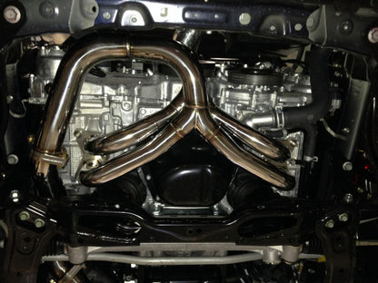 APEXi Stainless Steel Header Over Pipe Catted Front Pipe Combo FR-S BRZ FT86