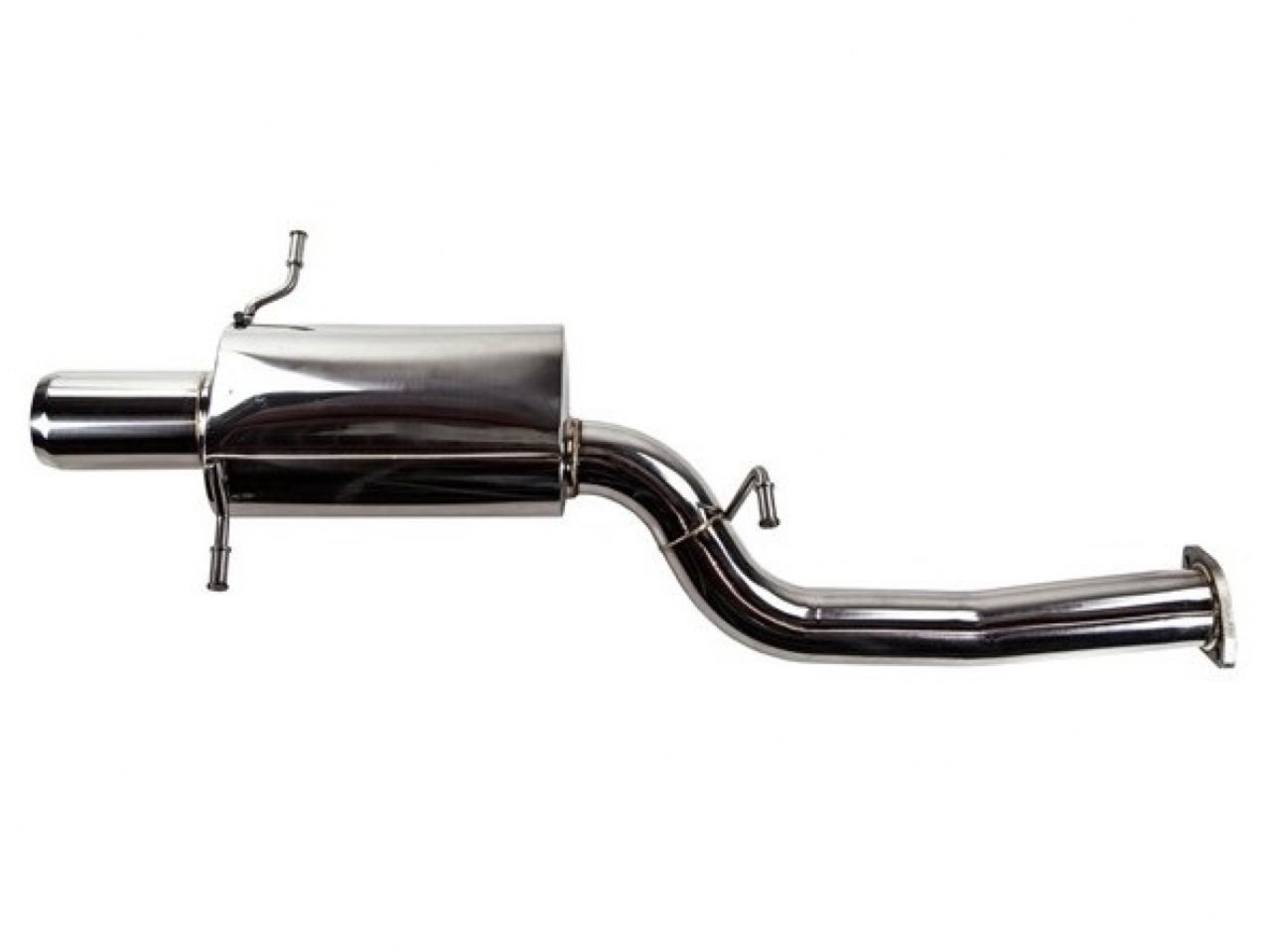 Turbo XS 02-07 WRX-STi Rear Muffler Assembly w/ Titanium Tip