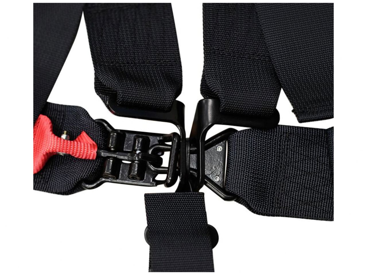 NRG 5PT 3in. Seat Belt Harness / Latch Link - Black