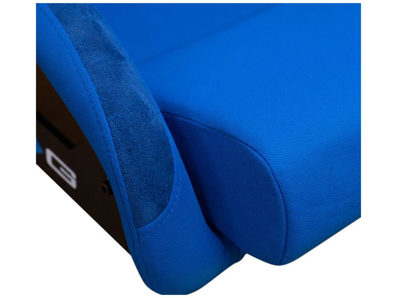 NRG FRP Bucket Seat Blue Cloth (Large)