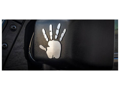 American Car Craft (ACC) Jeep Wrangler Emblems Wave Hands 1pc