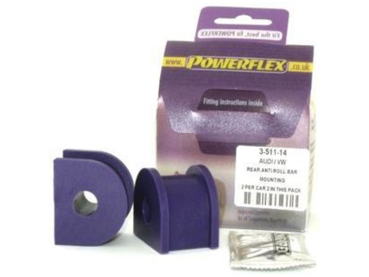 Powerflex Sway Bar Bushings PFR3-511-12x2 Item Image