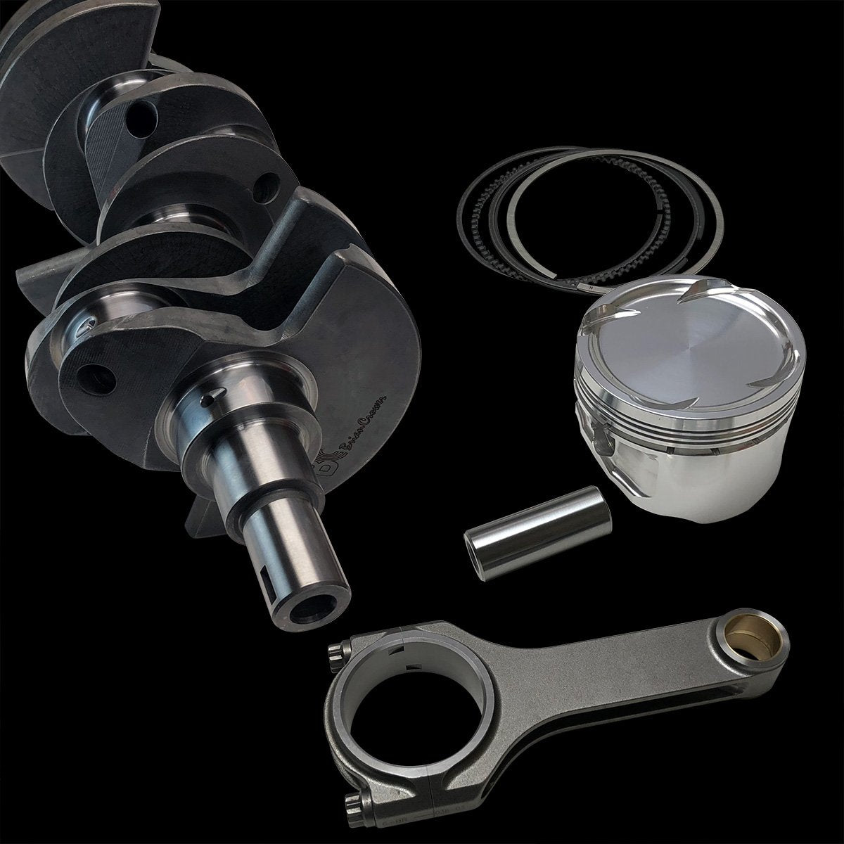 Brian Crower Nissan VQ37HR Stroker Kit - 92mm Stroke/ProH2K Rods - Balanced BC0224