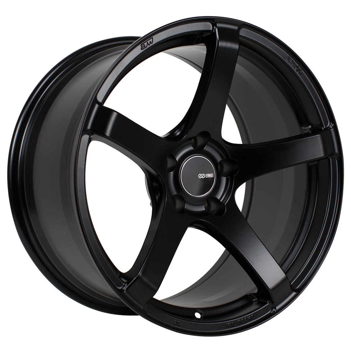 Enkei Kojin Wheel Black 17x8 +35 5x120 476-780-1235BK