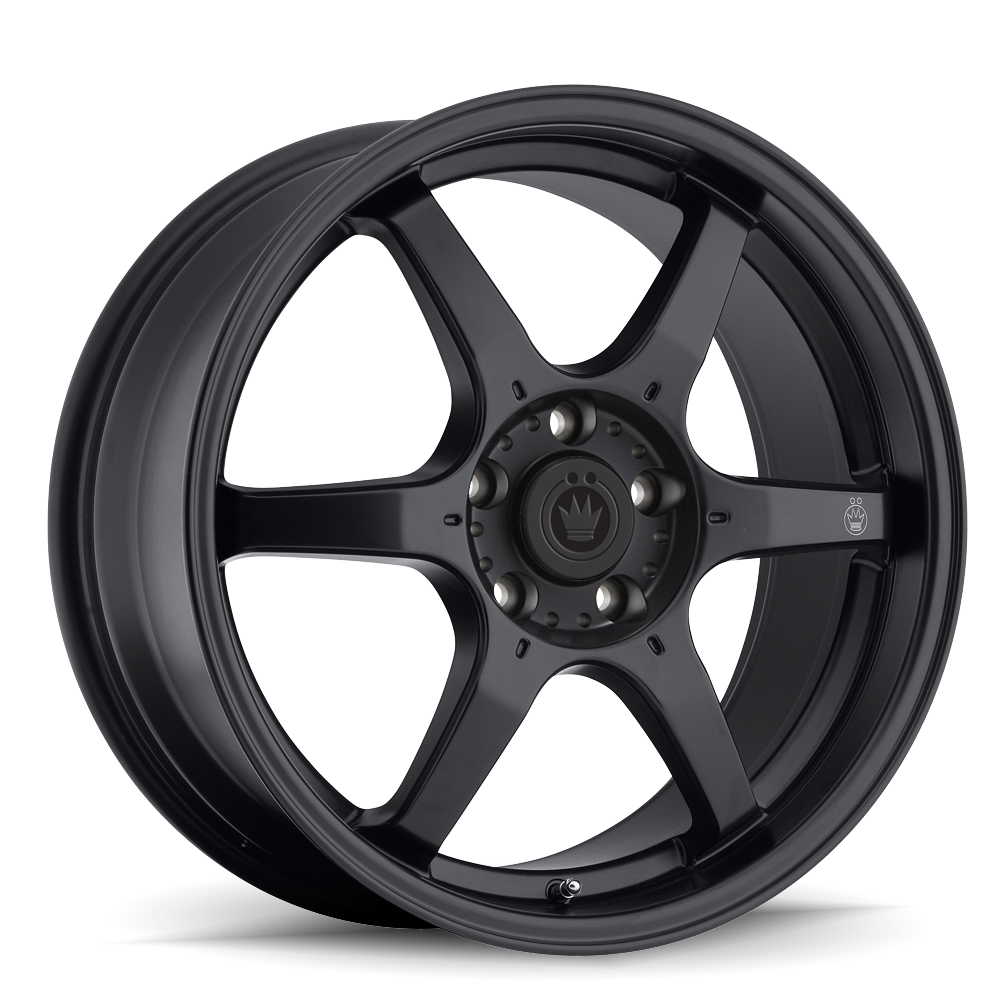 Konig Backbone Wheel Matte Black 17X7.5 +45 5X114.3