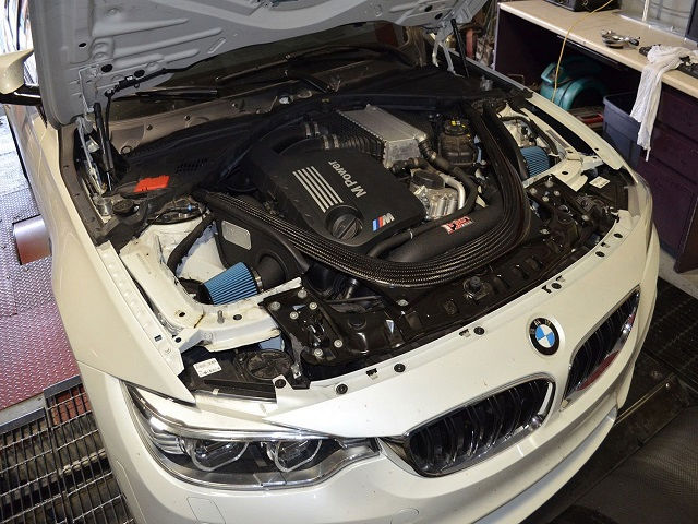 Injen 2015 M3/M4 3.0L Twin Turbo Wrinkle Black Short Ram 2pc. Intake