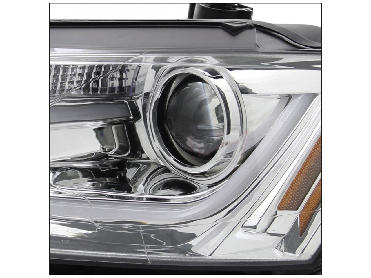 Spec D Tuning Projector Headlights Chrome-(11-12) Volkswagen Jetta