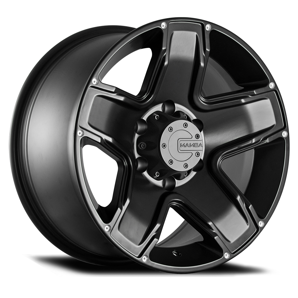 Mamba M13 Wheel Matte Black 17X9 +25 6X135