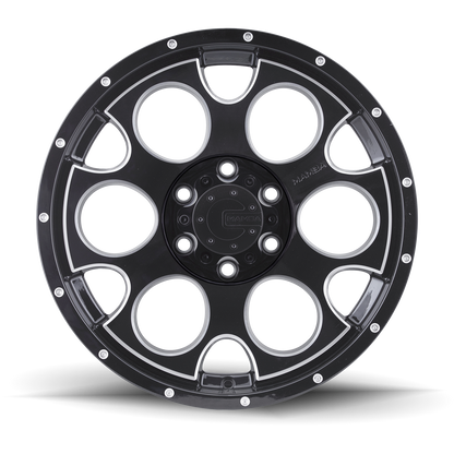 Mamba M17 Wheel Gloss Black w/ Milling 16x8 +6 5x127