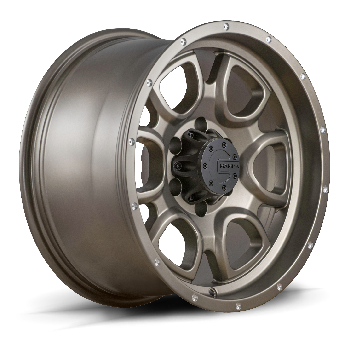 Mamba M19 Wheel Bronze w/ Drill Holes 15x8 -25 5x114.3