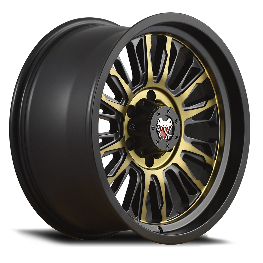 Mamba M21 Wheel Black / Bronze Face 18x9 0 6x135
