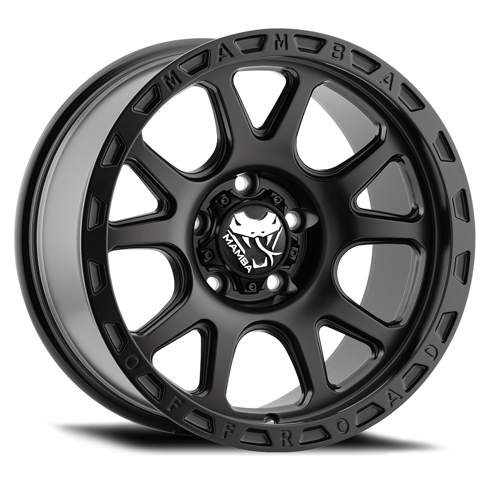 Mamba M27 Wheel Matte Black 17x9 +12 6x135