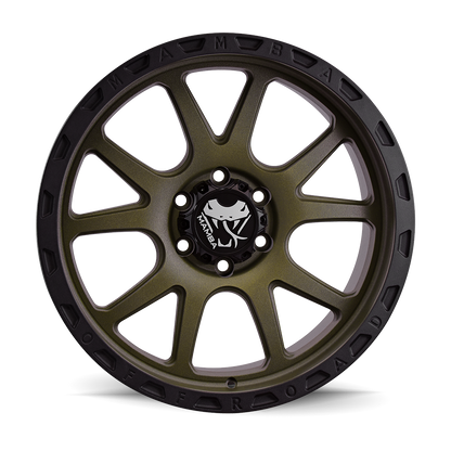 Mamba M27 Wheel Matte Bronze / Black Lip 20x9 -12 5x127