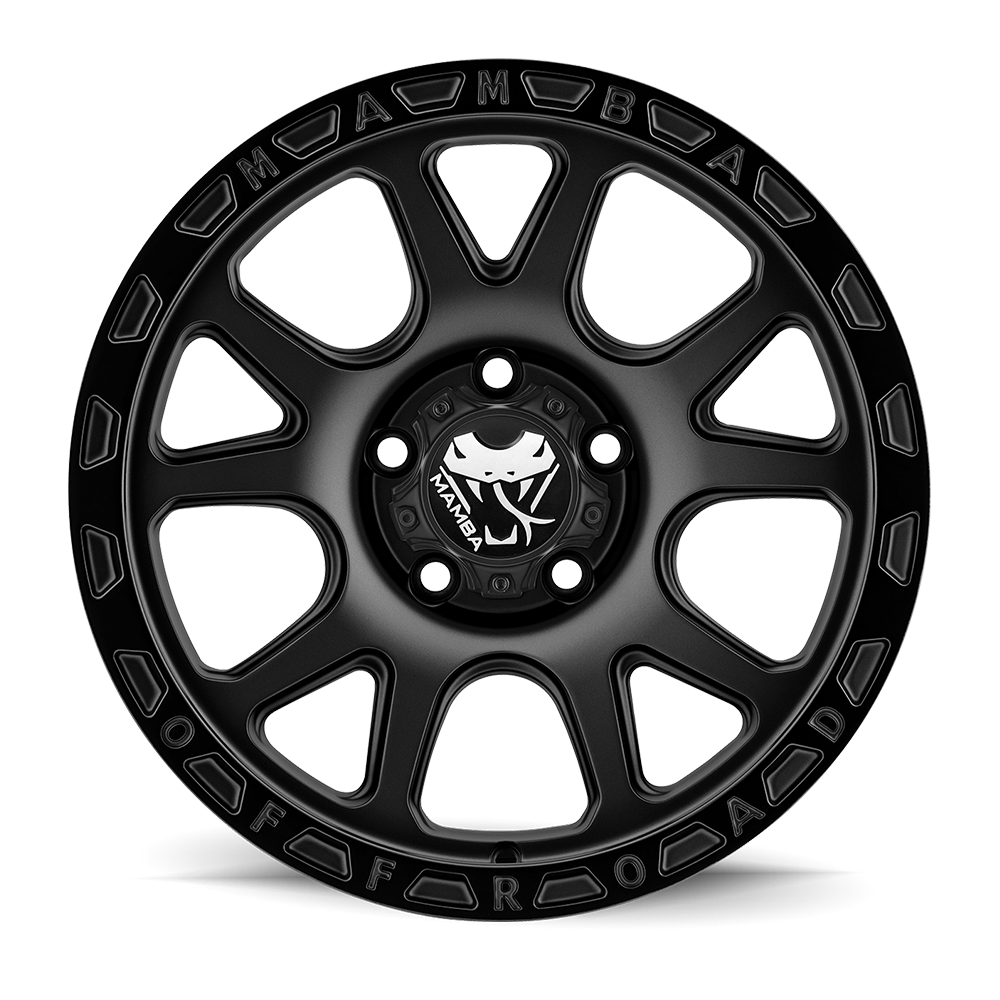 Mamba M27 Wheel Matte Black 17x9 +12 6x135