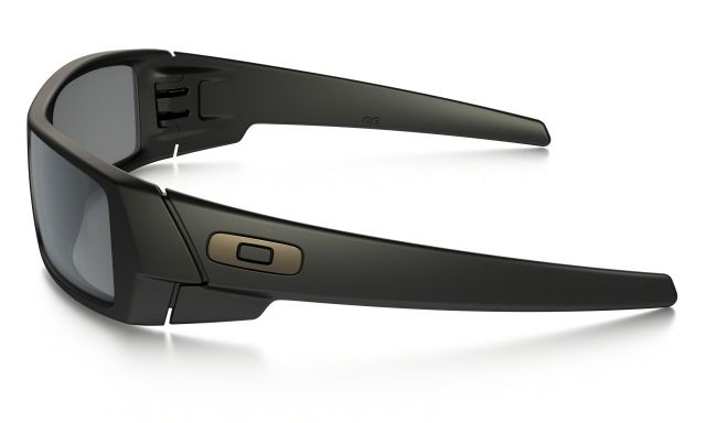 Oakley Gascan Matte Black w/ Black Irdium Lens 24-435