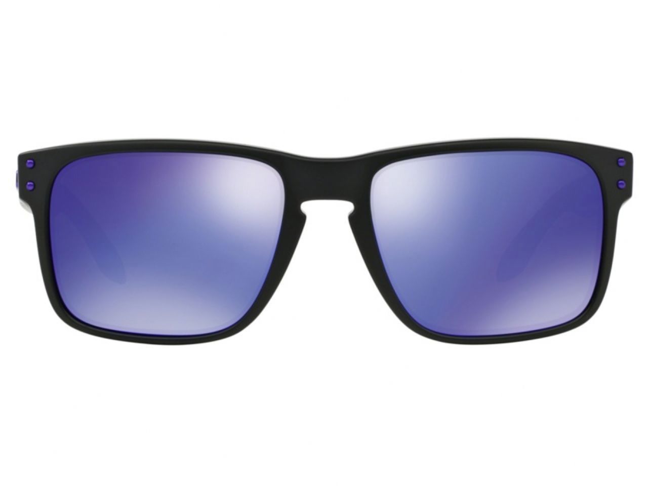 Oakley Julian Wilson Holbrook Matte Black with Violet Iridium