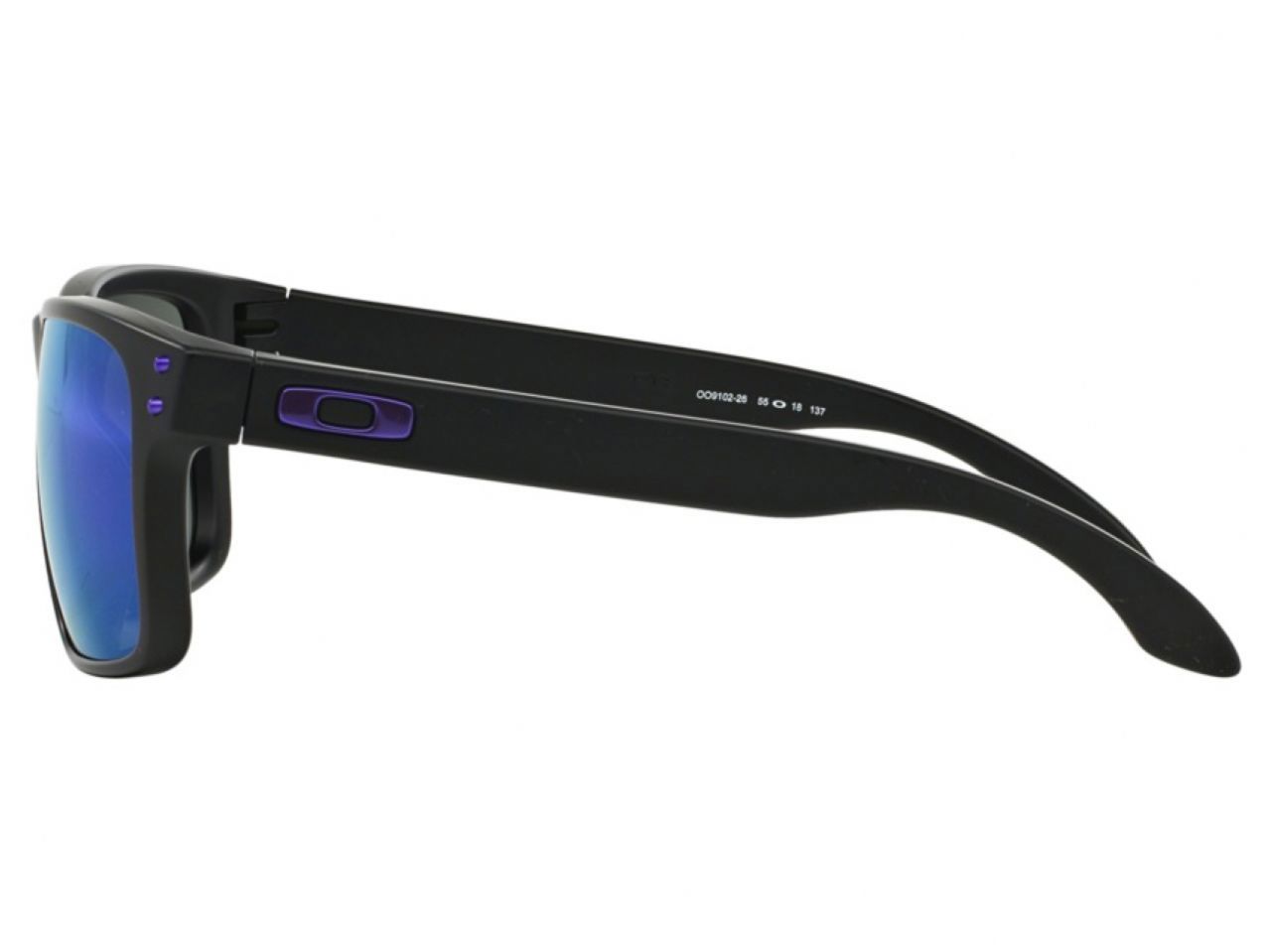 Oakley Julian Wilson Holbrook Matte Black with Violet Iridium