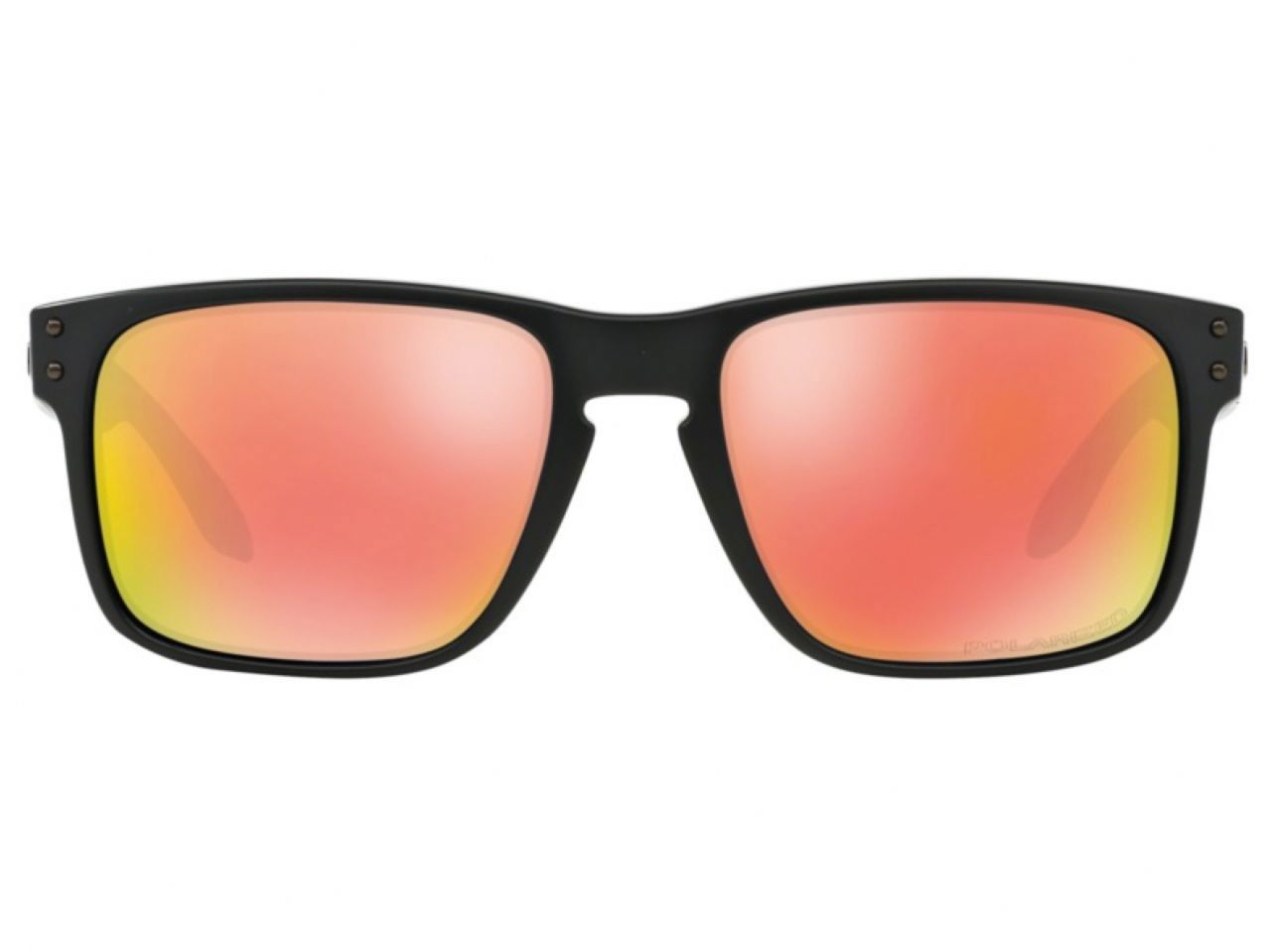 Oakley Holbrook Matte Black Ruby Iridium Polararized