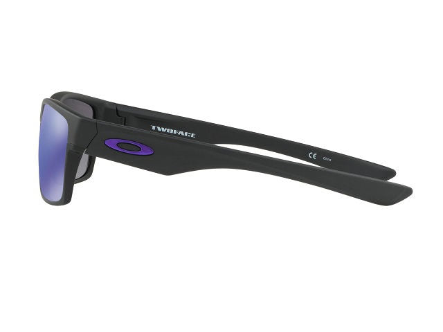 Oakley (A) Twoface Matte Black w/ Violet Irid
